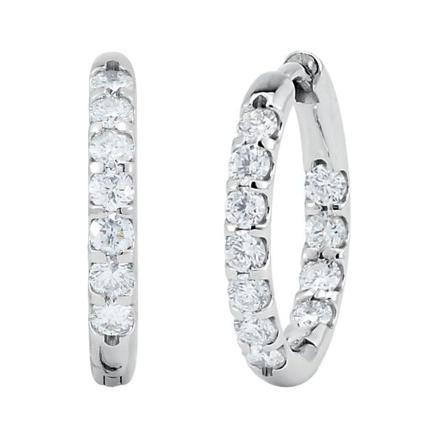 Inside-Outside Hoop Earrings