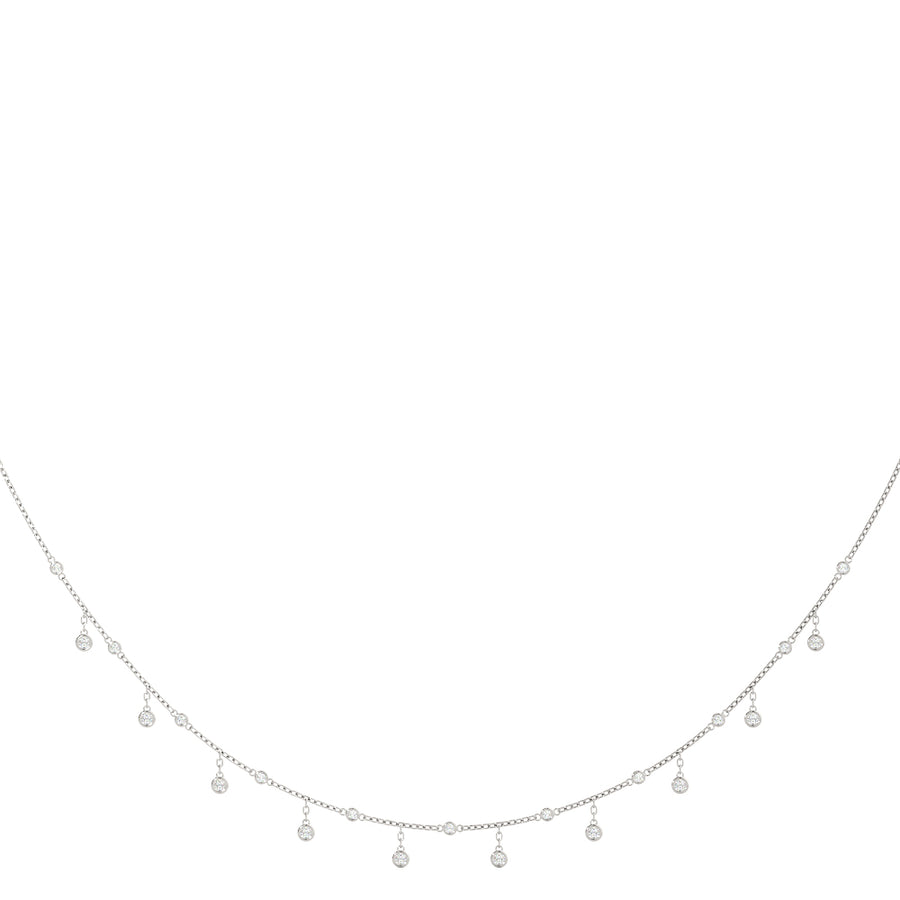 Lab Grown Diamond Multi-Stone Pendant Necklace