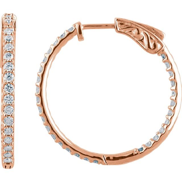 Inside-Outside Hoop Earrings