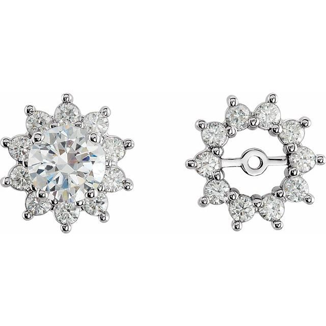 Halo-Style Earring Jackets