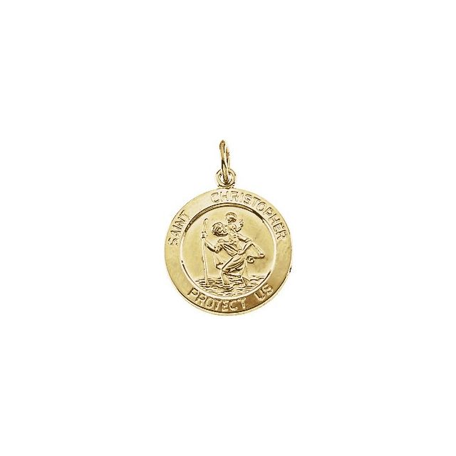 St. Christopher Medal Pendant