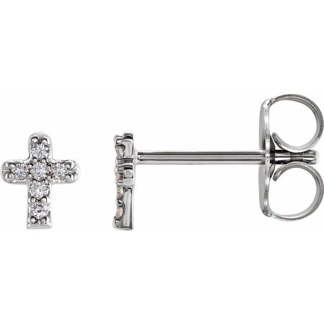 Youth Cross Earrings