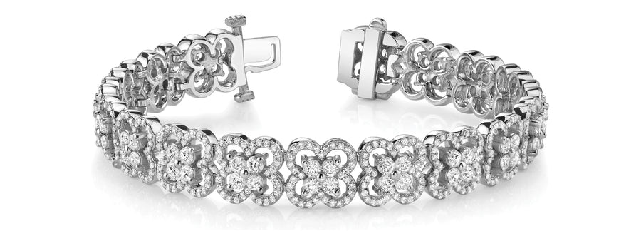 Lab Diamond Fashion Tennis Bracelet