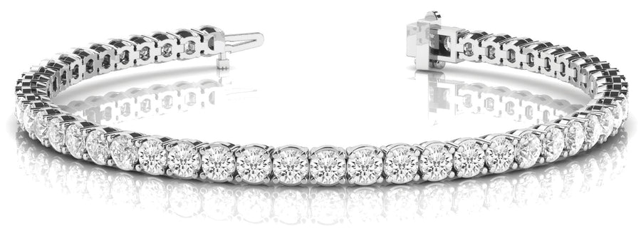 44-Stone Lab Diamond Tennis Bracelet