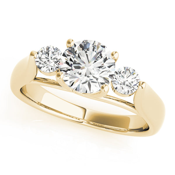 14K Yellow Gold 1.25 ctw Diamond Engagement Ring