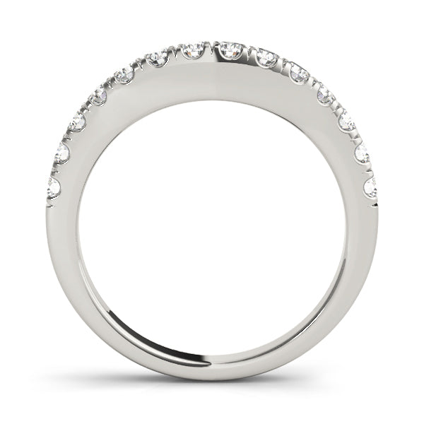 Multi-Diamond 14K Gold Wedding Ring