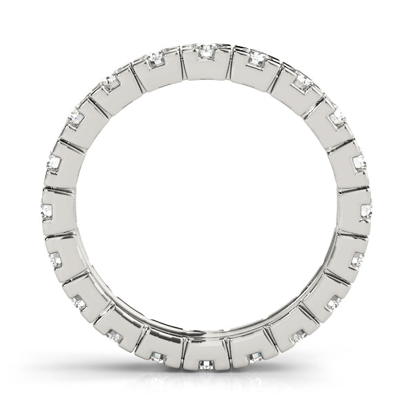 Multi-Diamond 14K Gold Wedding Ring