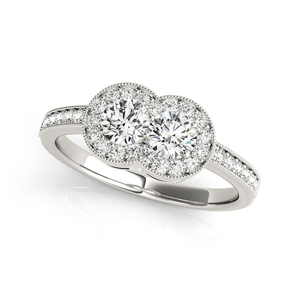 Multi-Diamond Lab Grown Round Stone Ring
