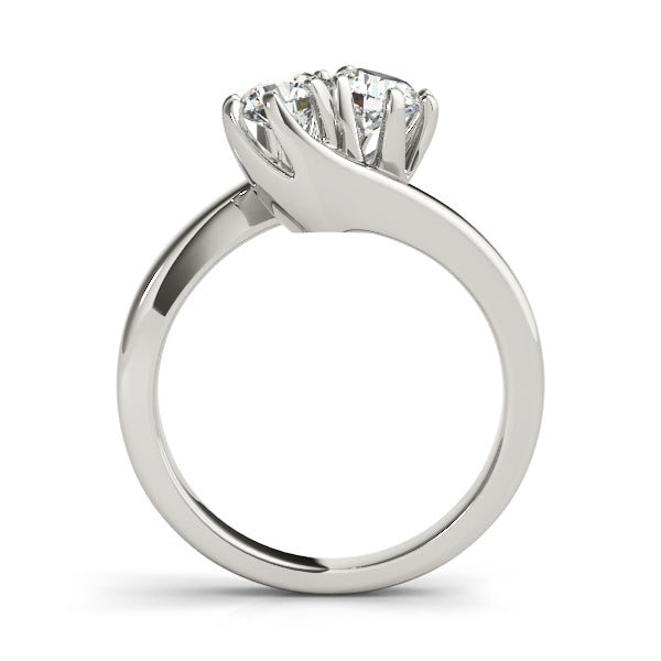 Lab Diamond Two Stone Ring
