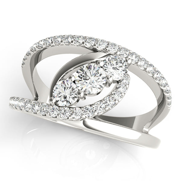 Multi-Diamond Lab Grown Fashion Ring