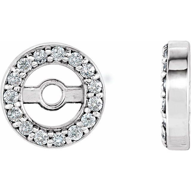 Halo-Style Earring Jackets