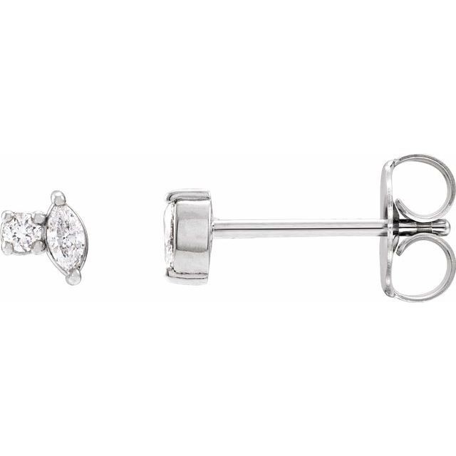 Accented Stud Earrings