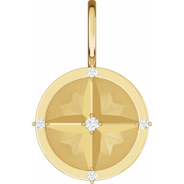 Compass Charm/Pendant