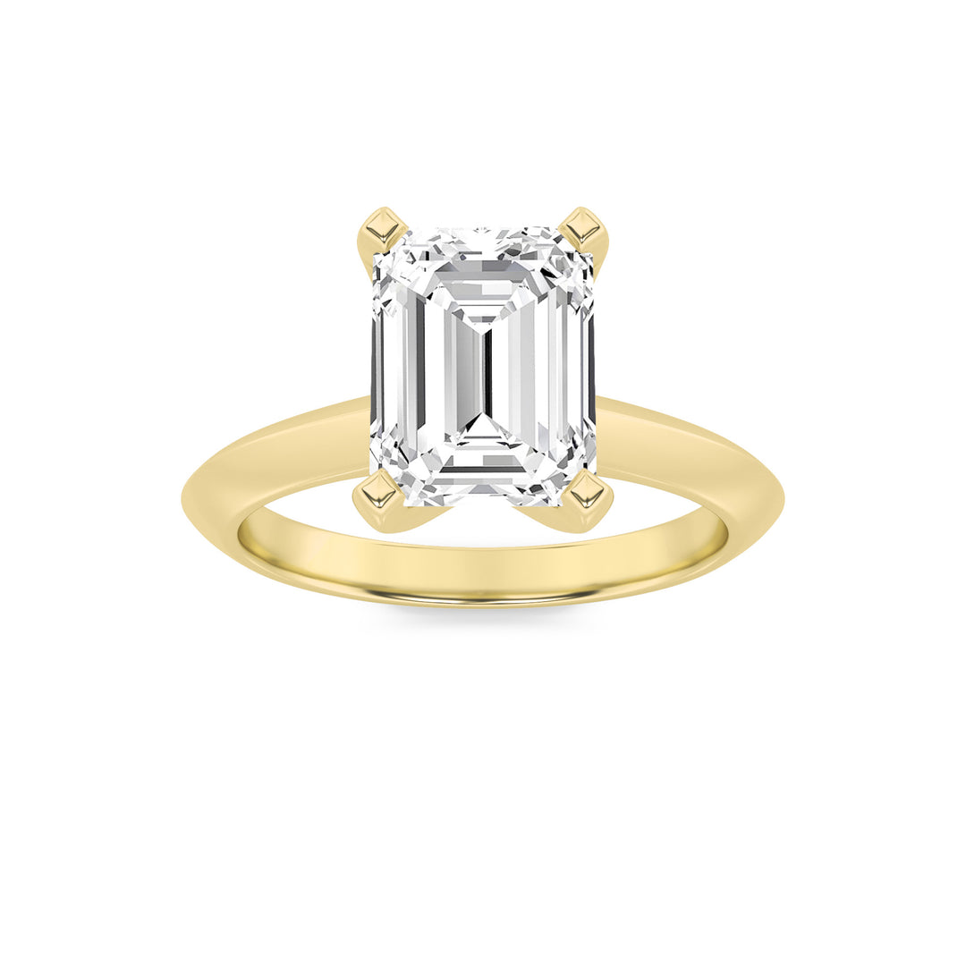 14K Yellow Gold 3ctw Lab Diamond Ring Sz7