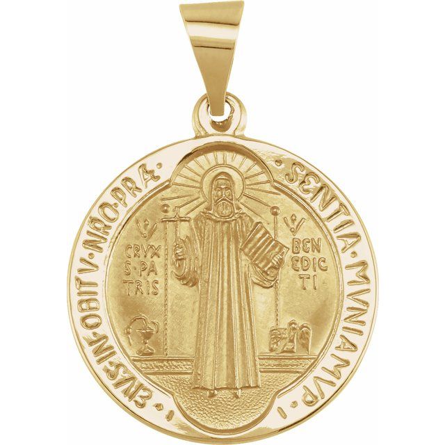 Hollow St. Benedict Medal