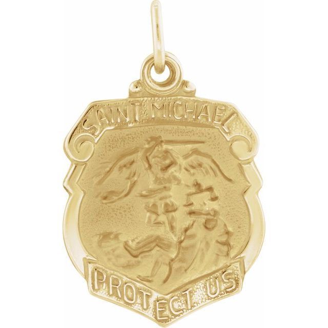 St. Michael Medal Necklace or Pendant