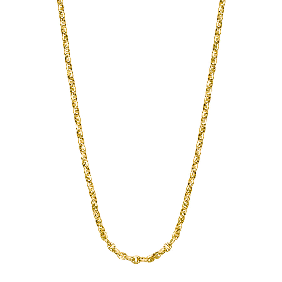 14K Gold 3mm Lite Anchor Chain