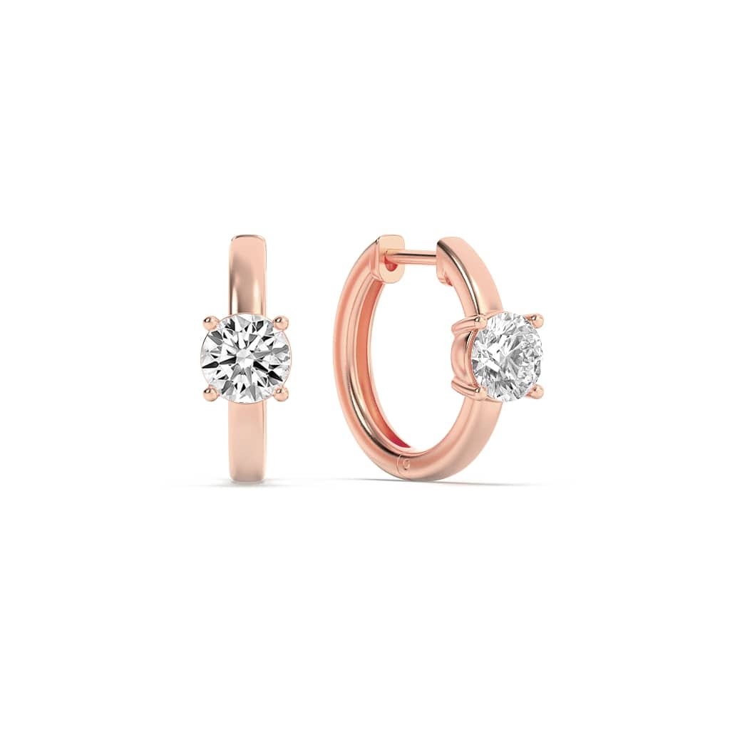 14KR 1.5ctw Lab Diamond F+VS+ Stud Earrings