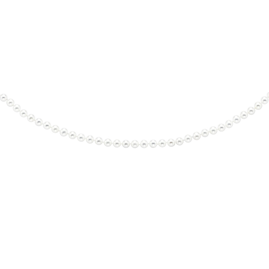 14K Gold 6.0-6.5MM Pearl Strand Bracelet