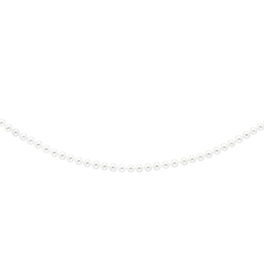 14K Gold 6.5-7.0MM Pearl Strand Bracelet
