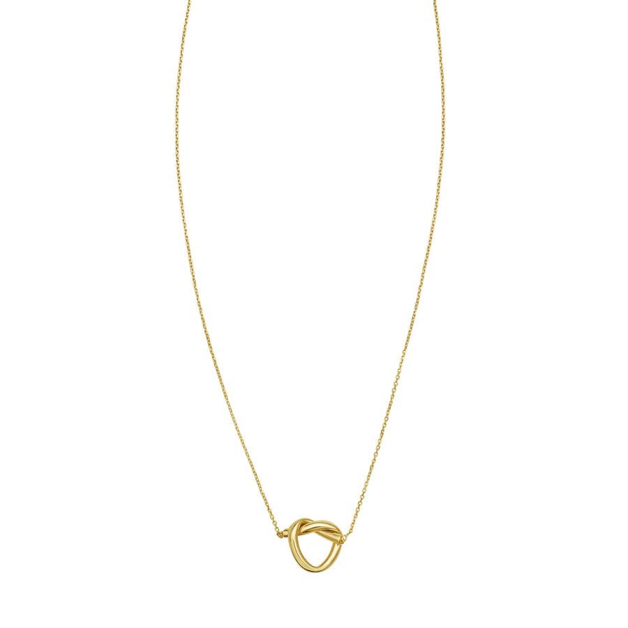 14K Love Knot Necklace