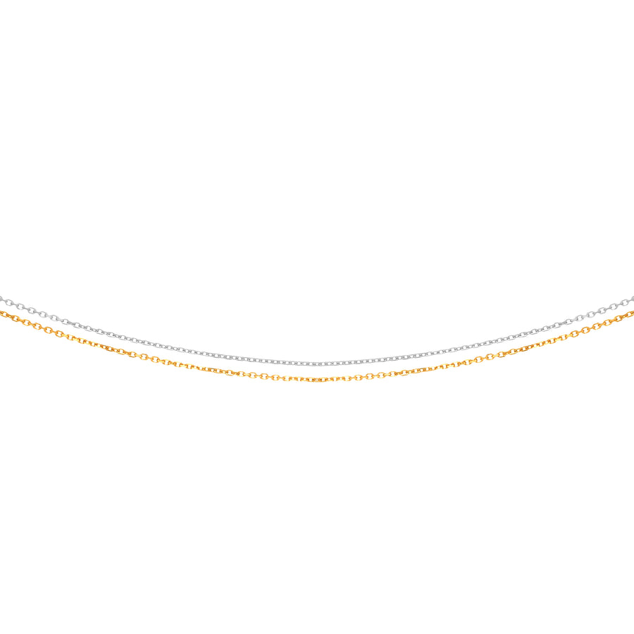 14K Gold 1.1mm Multi-Strand Chain
