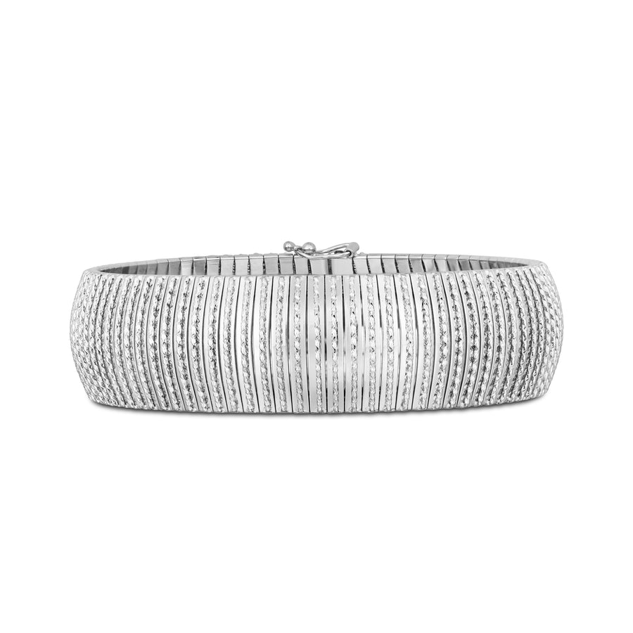 14K Bold DiamantÃ© Flex Bracelet