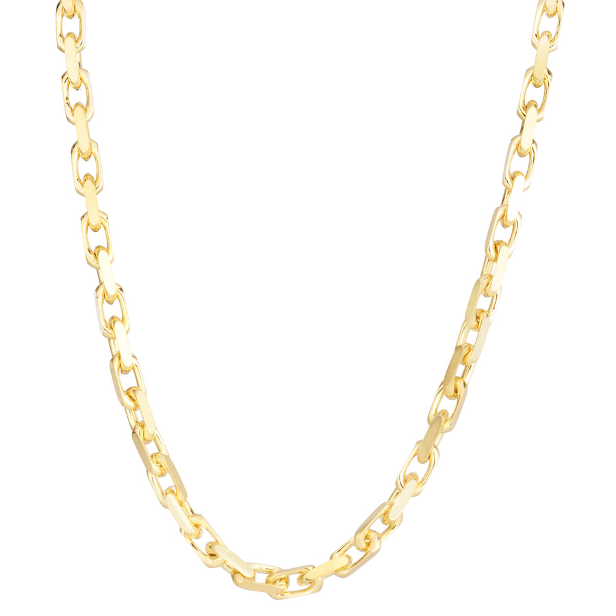 10K Gold 4.8mm French Cable Chain