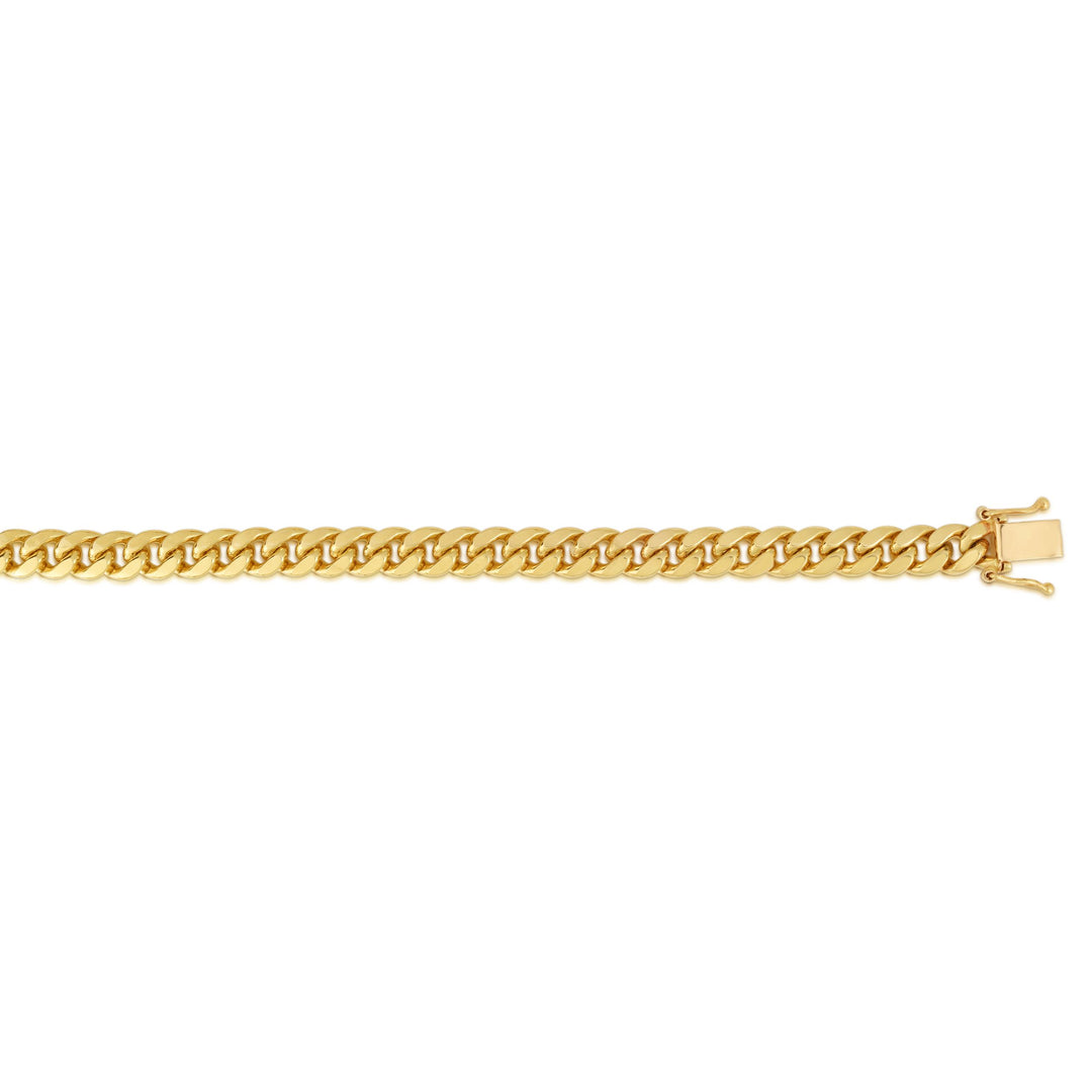 10K Gold 26"" 8.2mm Classic Miami Cuban