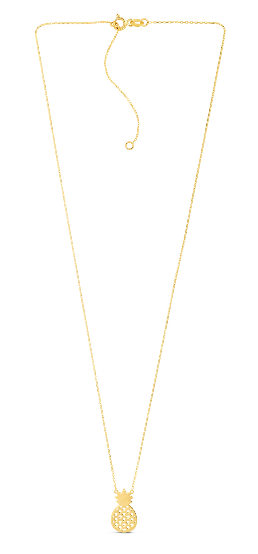 10K Pineapple Necklace