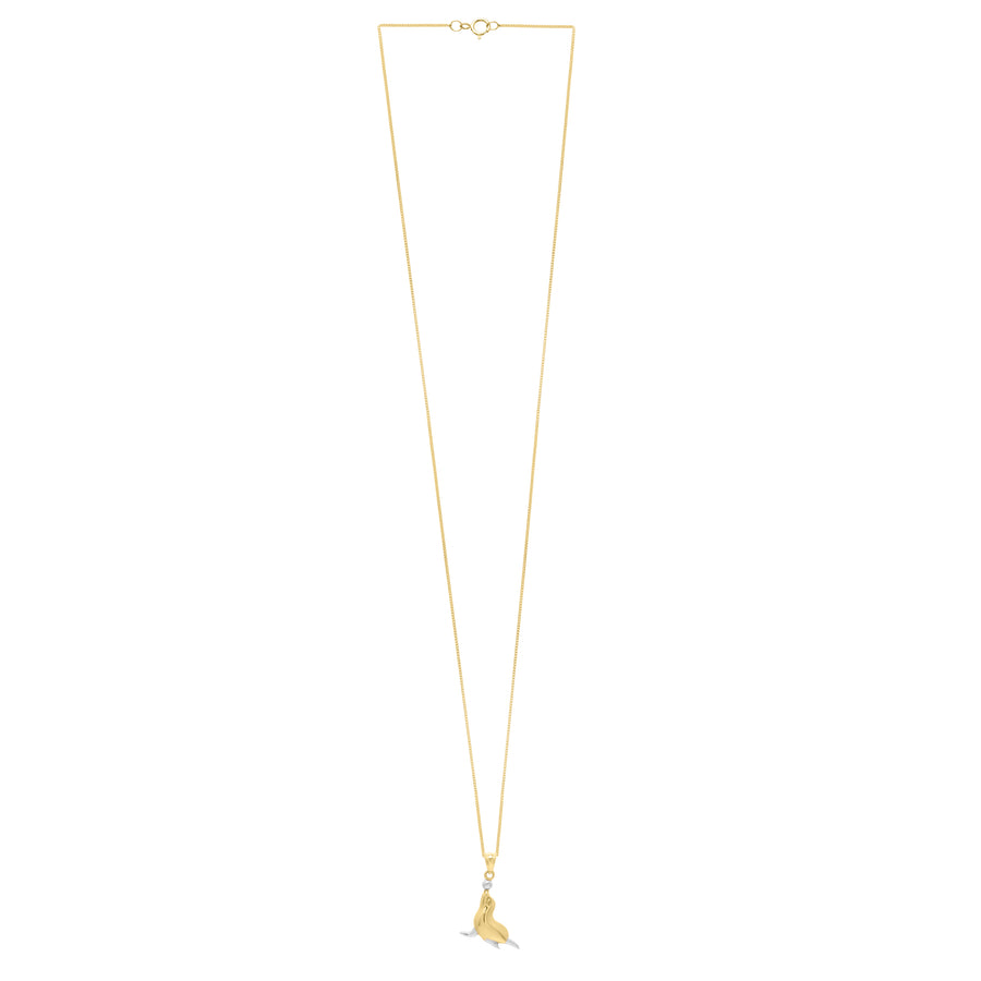 10K Seal Necklace