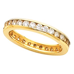 Channel-Set Eternity Band